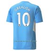 Camiseta de fútbol Manchester City Jack Grealish 10 Primera Equipación 2021/22 - Hombre